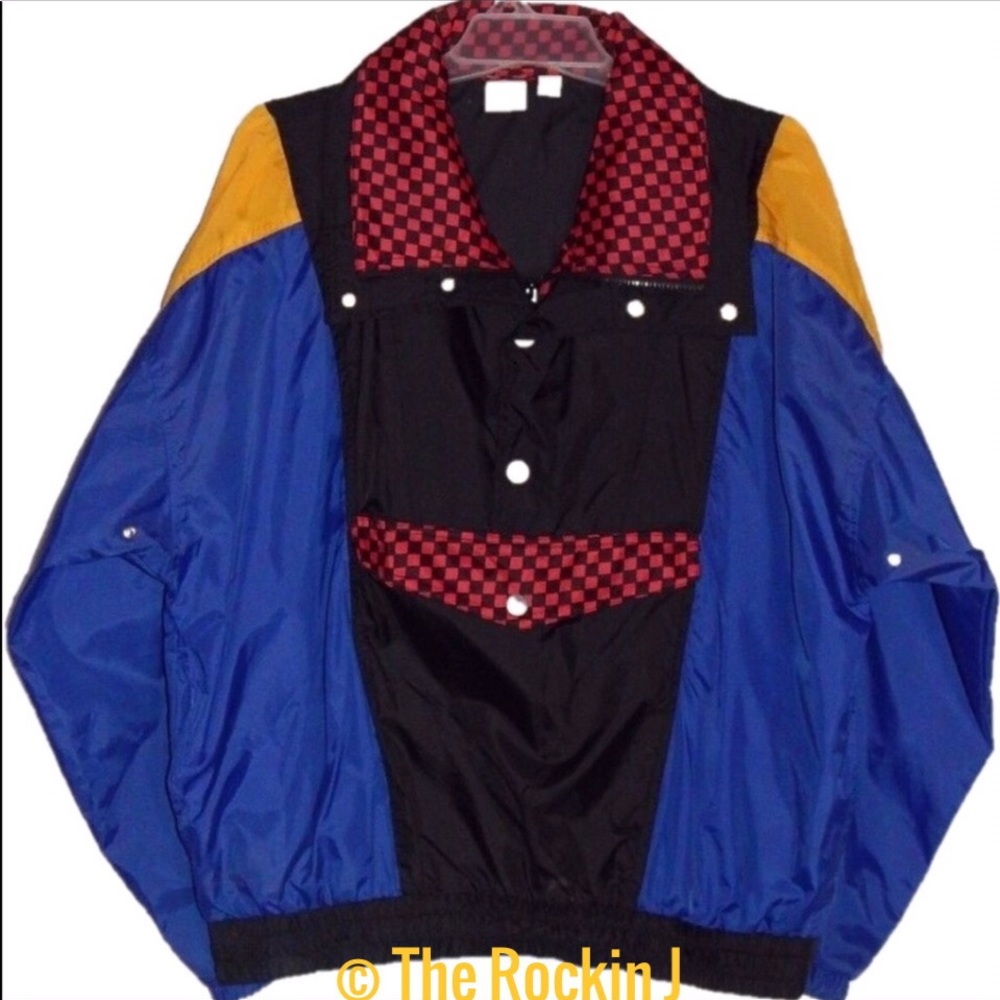 Vintage Ocean Pacific PullOver Wind Breaker SZ XL